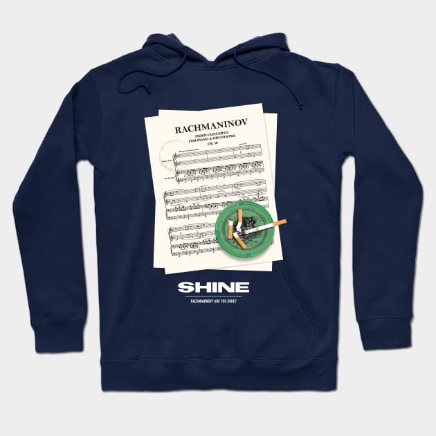 Shine - Alternative Movie Poster Hoodie by MoviePosterBoy